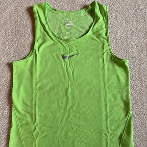 Men’s small Nike Dri-Fit tank - green